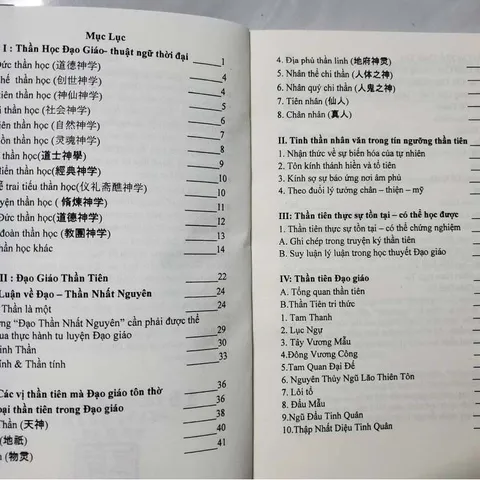 Đạo Giáo Thần Học Và Tín Ngưỡng Thần Tiên