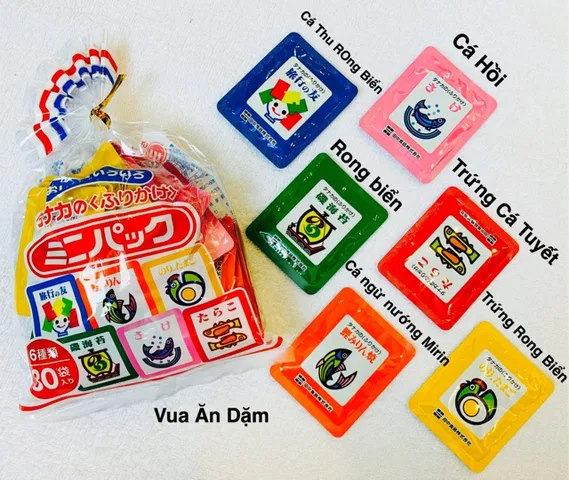 Gia vị rắc cơm Furikake cho bé [1 gói nhỏ]