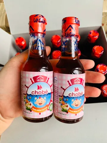 Nước Mắm Lê Gia cho bé ăn dặm
