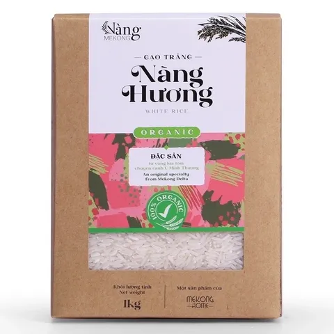Gạo Hữu Cơ ST25 cho bé ăn dặm Vietsuisse | NÀNG HƯƠNG | HOA SỮA | HasaBio cho bé và cả nhà