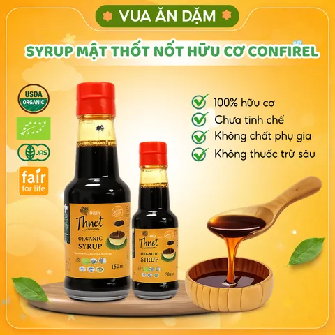 Syrup Mật Thốt Nốt Hữu Cơ Confirel