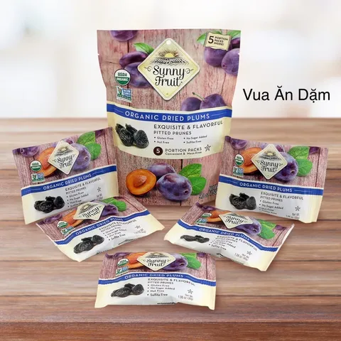 MẬN KHÔ hữu cơ Sunny Fruit giúp bé chống lại táo bón (06/2027)