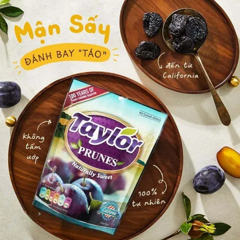 MẬN KHÔ hữu cơ Sunny Fruit giúp bé chống lại táo bón (06/2027)