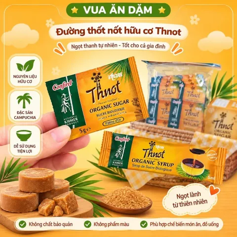 Mật Syrup Thốt Nốt Thnot gói nhỏ 5ml