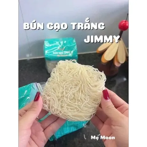 Thùng 16 Gói Bún Gạo Sạch Jimmy Foods Xuất Khẩu Châu Âu Healthy Eatclean Ăn Dặm