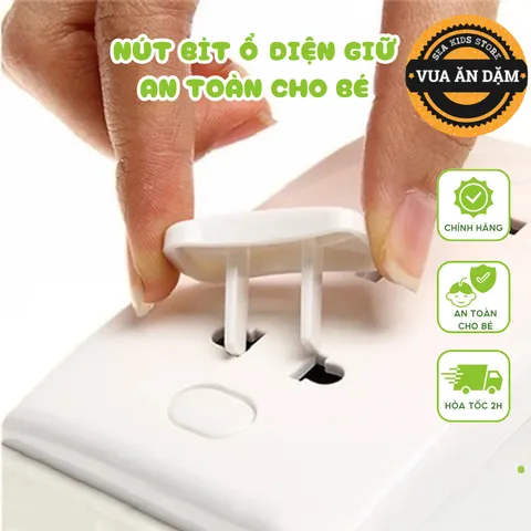 Nút bịt ổ điện giữ an toàn cho bé (mẫu mới)