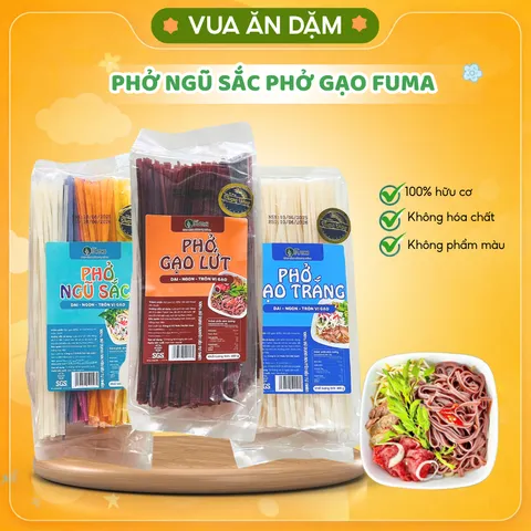 Phở Ngũ Sắc Phở Gạo FuMa cho bé / ăn kiêng Eatclean
