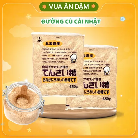 Đường Củ Cải Nhật cho bé ăn dặm