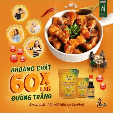 Đường Thốt Nốt Hữu Cơ Confirel