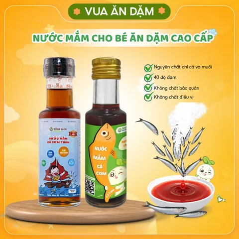 Nước mắm cho bé ăn dặm cao cấp ANPASO / Sống Sạch-Green Food