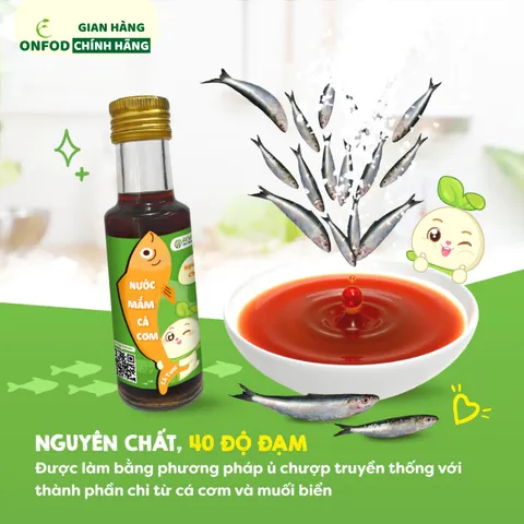 Nước mắm cho bé ăn dặm cao cấp ANPASO / Sống Sạch-Green Food