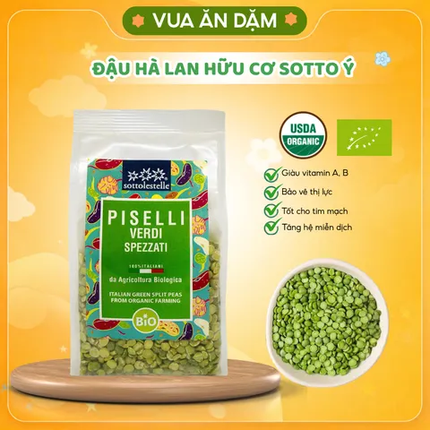 (Mới) ĐẬU HÀ LAN HỮU CƠ EDISON / SOTTO Ý