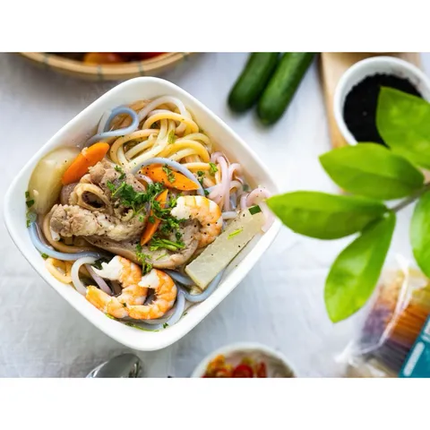 (Tổng Hợp) Phở, Bánh Canh, Bún gạo ngũ sắc FUMA cho bé ăn dặm /ăn kiêng Eatclean