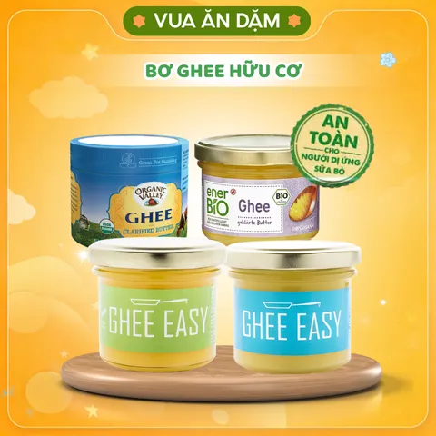 BƠ GHEE HỮU CƠ ORGANIC VALLEY / EASY / ENER / DM cho bé ăn dặm và cả nhà