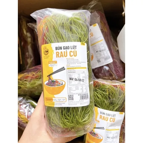 Bún Gạo Lứt Rau Củ HT Food 250g