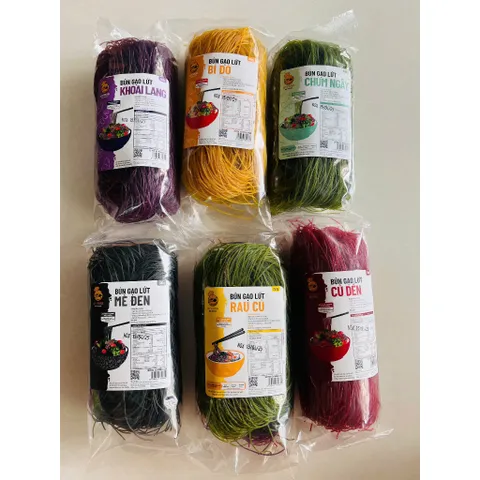 Bún Gạo Lứt Rau Củ HT Food 250g