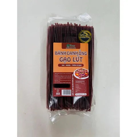 Bánh Canh ống ngũ sắc và gạo lứt FUMA 400gr cho bé ăn dặm / ăn kiêng Eatclean