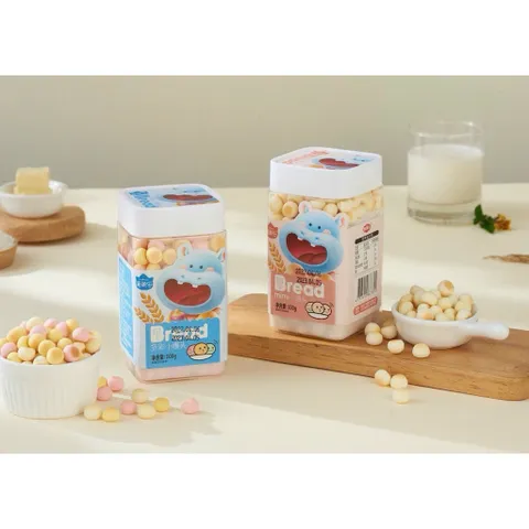 Bánh men bi GẤU TRÚC COSCO hộp 100G