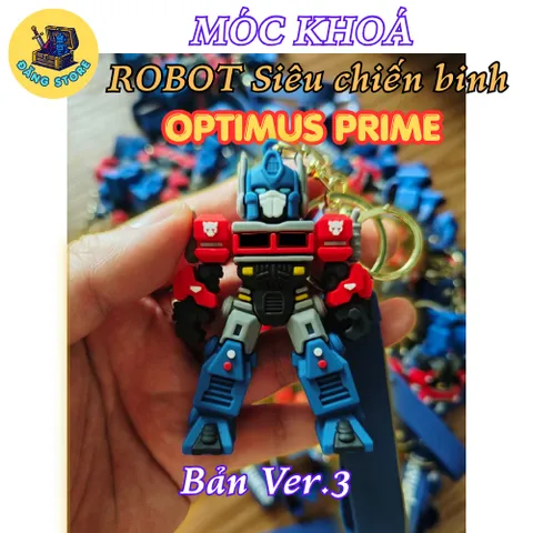 Móc Khóa Optimus Prime Siêu Chiến Binh ROBOT Transformers - Hai Phiên Bản Ver.2 & Ver.3