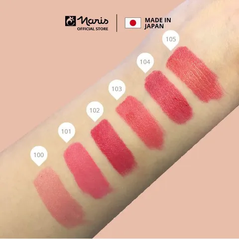 Son thỏi lì Naris CNC Ceniciente Lipstick Nhật Bản 3g - Hàng chính hãng