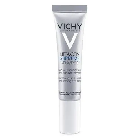 (Chính gốc) Kem Dưỡng Mắt Vichy 15ml - Hỗ Trợ Ngừa Nếp Nhăn và Quầng Thâm, Chăm Sóc Da Nhạy Cảm Quanh Mắt, Đem Lại Vẻ Trẻ Trung Tươi Sáng