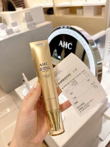 Kem Dưỡng Mắt Và Mặt AHC Age Defense 2-Trong-1 40ml - Dưỡng Ẩm, Làm Mờ Nếp Nhăn, Phù Hợp Mọi Làn Da 