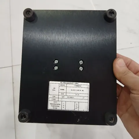 khung đế xoay nhôm nhựa glass check jig