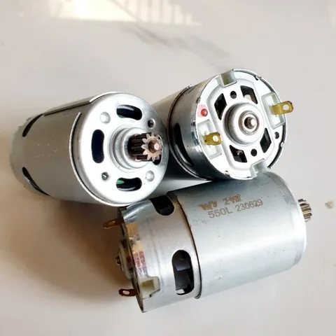 động cơ chổi than nhiều mẫu 12V đến 24V DC thay thế cho máy khoan vặn vít