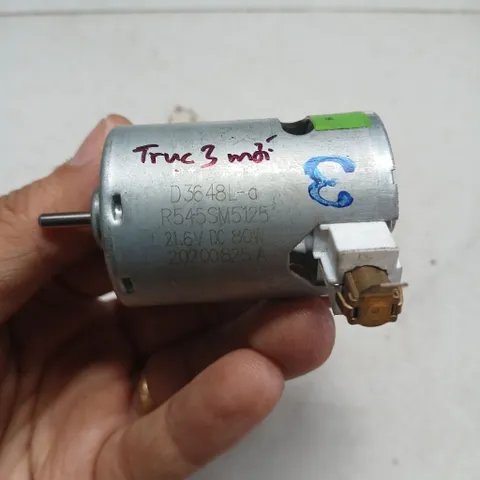 động cơ chổi than nhiều mẫu 12V đến 24V DC thay thế cho máy khoan vặn vít