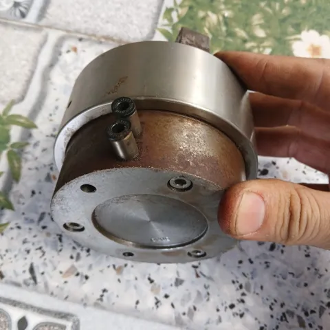 mâm kẹp cặp khí nén thép tháo máy D100 3 chấu