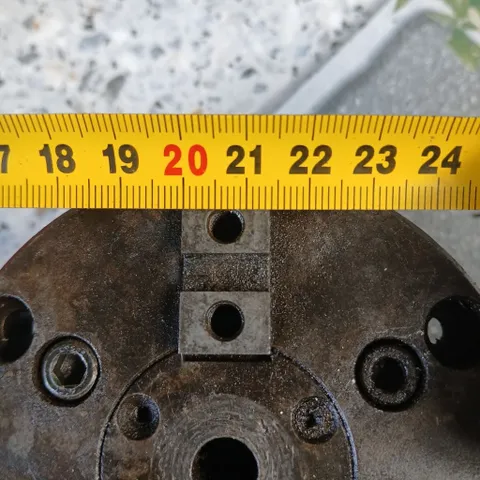 mâm kẹp cặp khí nén thép tháo máy D100 3 chấu