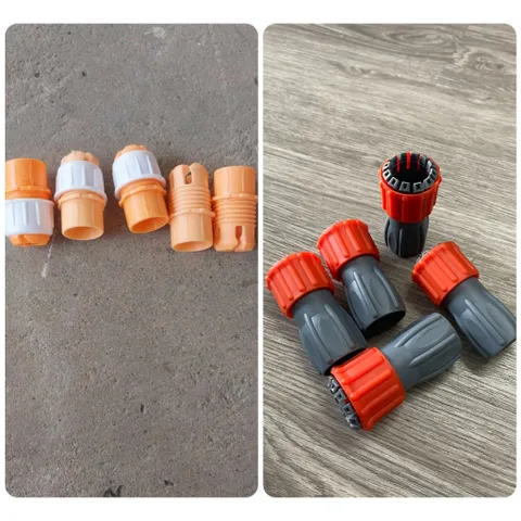 Van nối vòi nước thông minh chống dò chống tuột thay thế dây chun cao su tiện lợi 889423