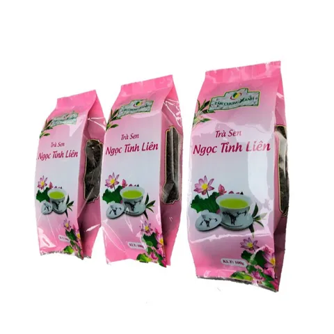 Trà Sen Ngọc Tỉnh Liên 100gram - Trà Sạch Tân Cương Xanh