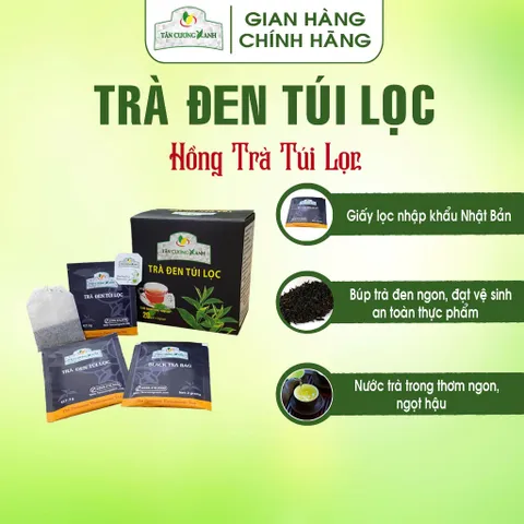 Hộp Trà Túi Lọc : Trà Xanh, Trà Sen, Trà Nhài, Trà Cúc, Hồng Trà, Ô Long Trà Sạch Tân Cương Xanh