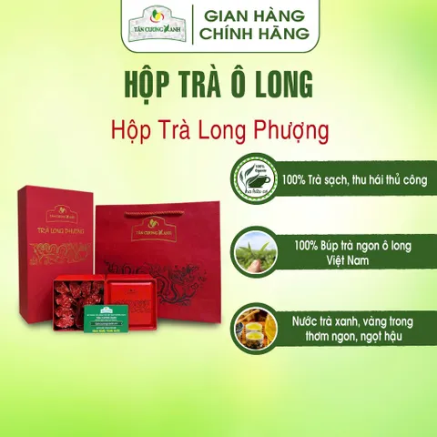 Bộ Trà Ô Long : Hứng Dừa  /Đại Việt / Long Phượng / Tứ Long Quà Tặng Cao Cấp Trà Sạch Tân Cương Xanh