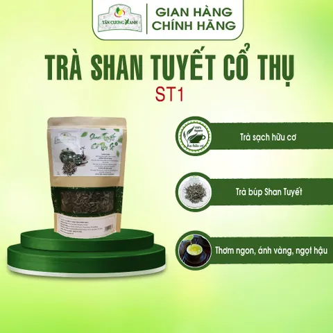Trà Shan Tuyết Cổ Thụ Hà Giang 1 Tôm 1 Lá Trà Sạch Tân Cương Xanh