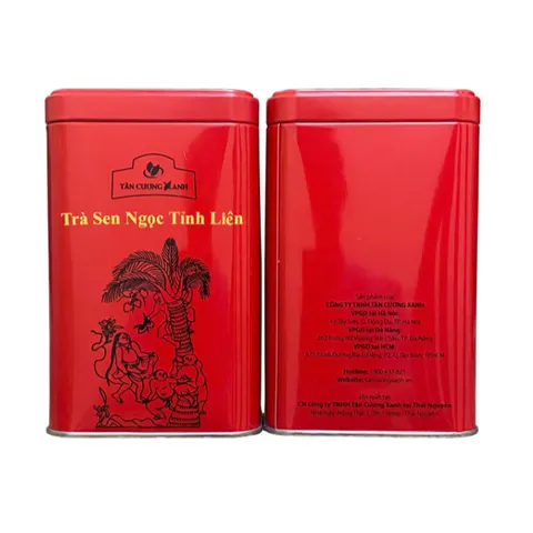 Trà Đinh Ướp Gạo Sen Ngọc Tỉnh Liên 100gram / Trà Sen Ngọc Tỉnh Liên - Tiến Vua 200gram Trà Sạch Tân Cương Xanh