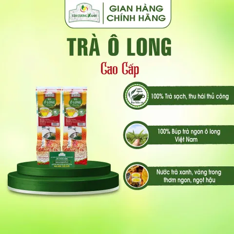 Trà Ô Long Cao Cấp 200gram Trà Sạch Tân Cương Xanh