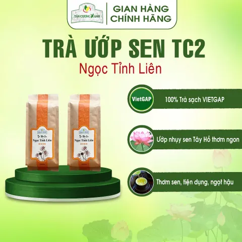 Trà Sen Ngọc Tỉnh Liên TC2 100g Trà Sạch Tân Cương Xanh