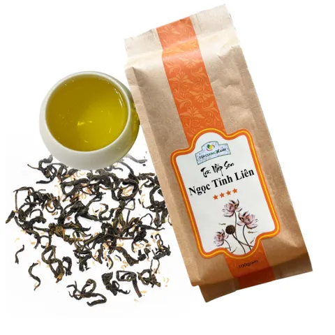 Trà Sen Ngọc Tỉnh Liên TC2 100g Trà Sạch Tân Cương Xanh