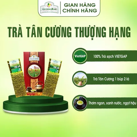 Chè Tân Cương Thượng Hạng 100G, 200G, 500G Trà Sạch Tân Cương Xanh