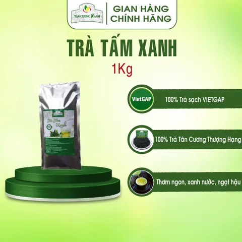 Trà Tấm Tân Cương Thái Nguyên Tấm Xanh , Tấm Sen , Tấm Nhài Trà Sạch Tân Cương Xanh