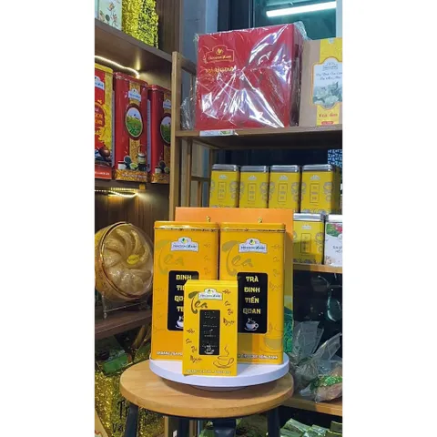 Trà Đinh Tân Cương Tiến Quan 100g 200g, 250g 500g Trà Sạch Tân Cương Xanh