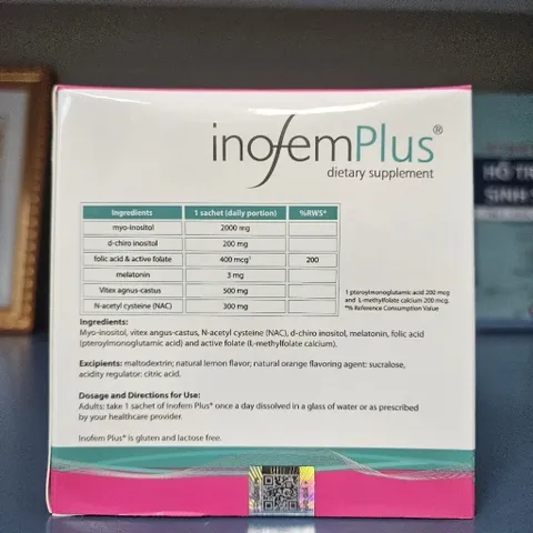 INOFEM PLUS – Bổ trứng - Hỗ trợ sức khỏe sinh sản nữ