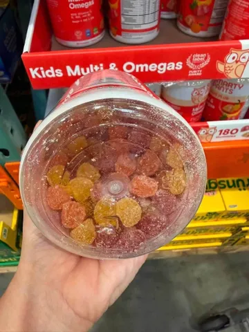 KẸO DẺO VITAMIN VÀ OMEGA 3 CHO BÉ SMARTYPANTS KIDS PLUS MỸ 180V
