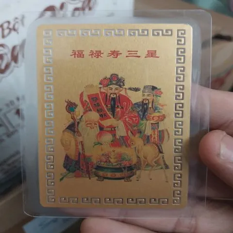 kim bài linh phù phúc lộc thọ nai 890297
