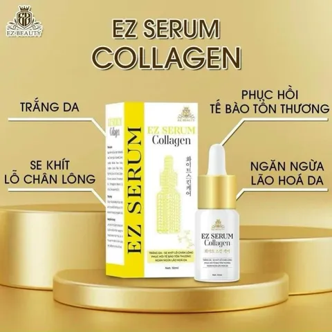 Serum Ez collagen ( trắng da- se khít lỗ chân lông) [Chính Hãng]  CÓ HOẢ TỐC