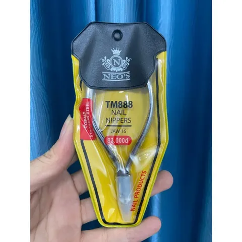 Kềm cắt da kềm neo's [cam kết chính hãng] - kìm nhặt da thép không gỉ chuyên dụng làm nail  CÓ HOẢ TỐC