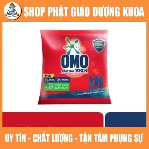 Bột giặt OMO xoáy bay vết bẩn 100g