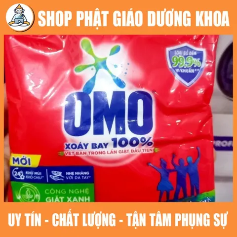 Bột giặt OMO xoáy bay vết bẩn 100g